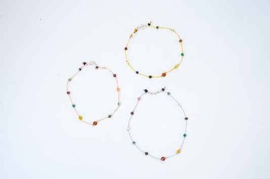 Silver Shore/ Bracelet/  Sandy Beach