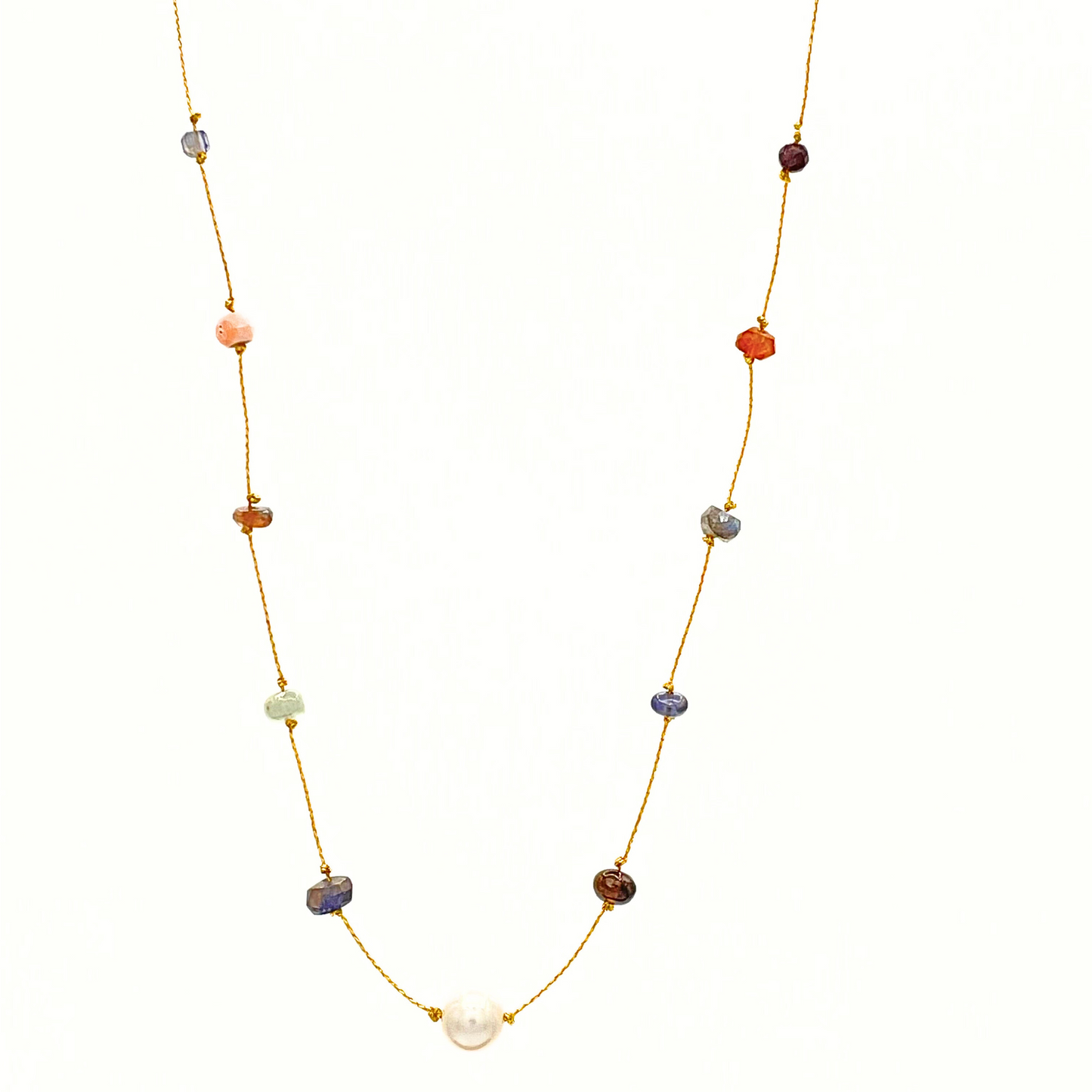 Beach Pearl Necklaces 18"