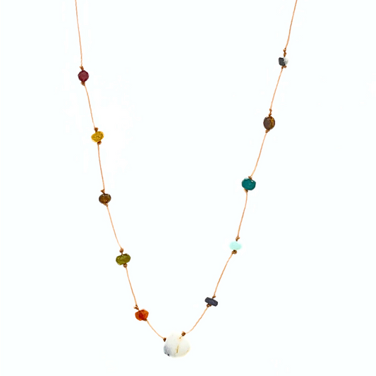 Caribbean Glow 18" adj. Necklace
