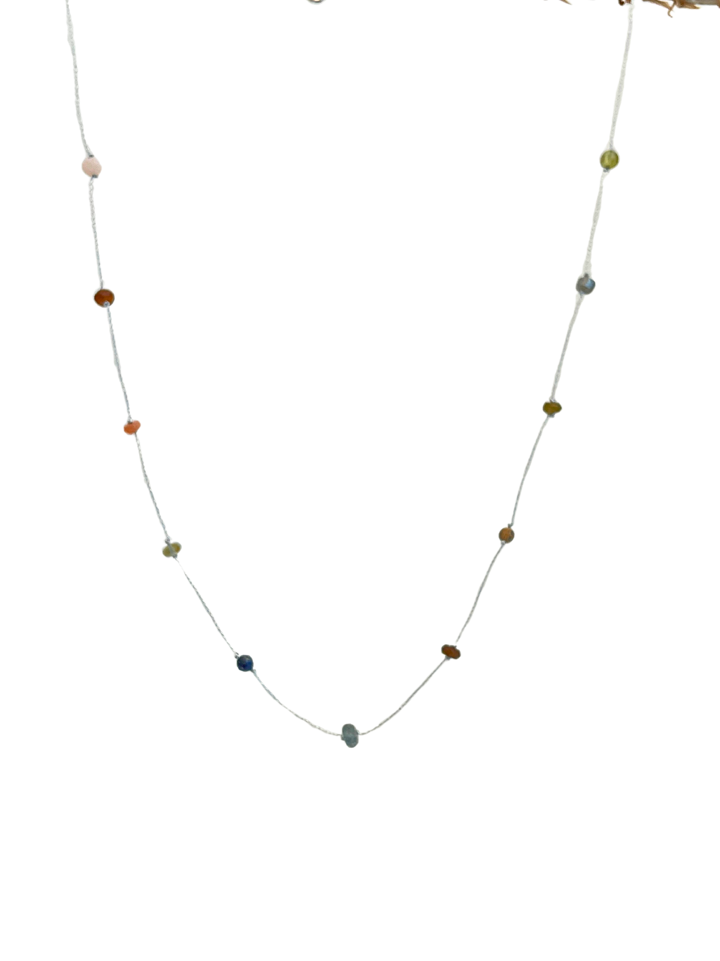 Silver Shore/ Ocean Dreamer/Long Necklace