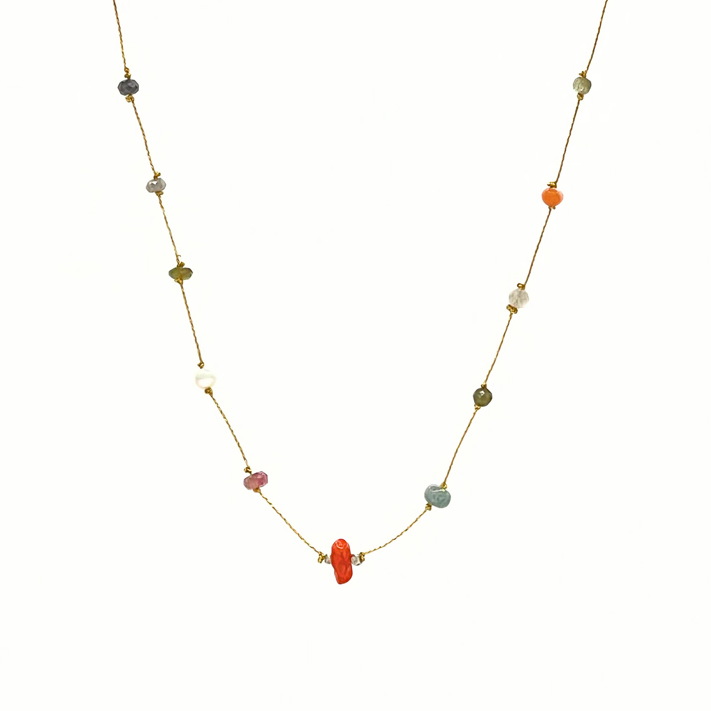 Coral kiss Necklace