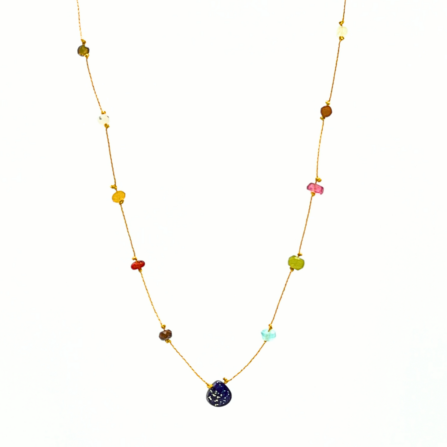 Ocean Drop Necklace 18"