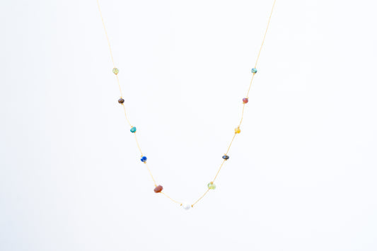 True Colors Necklace/ Golden Sand / Pearly Seas