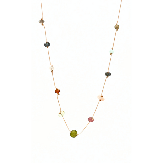Palm Shade 18" adj. necklace