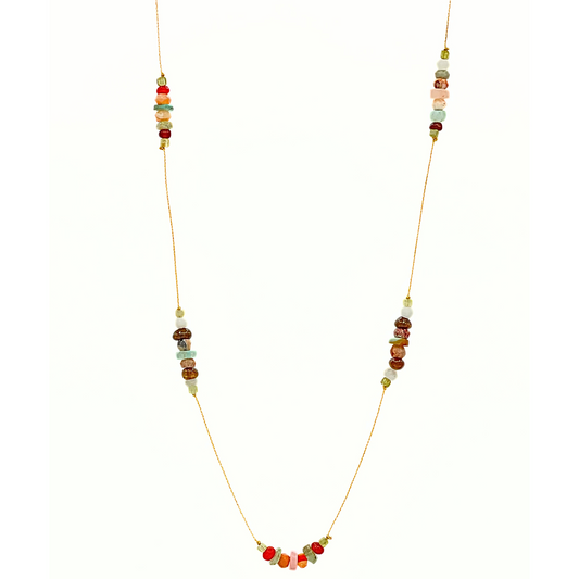 Sunset Blaze Necklace (21")