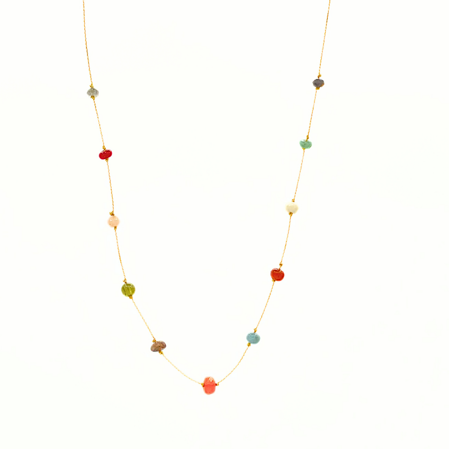 Sunset Gleam Necklace (18")